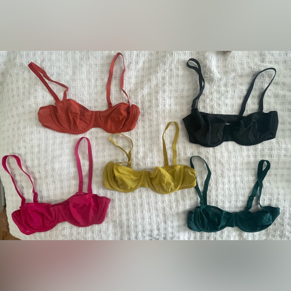 5 Cuup Mesh Balconette Bras